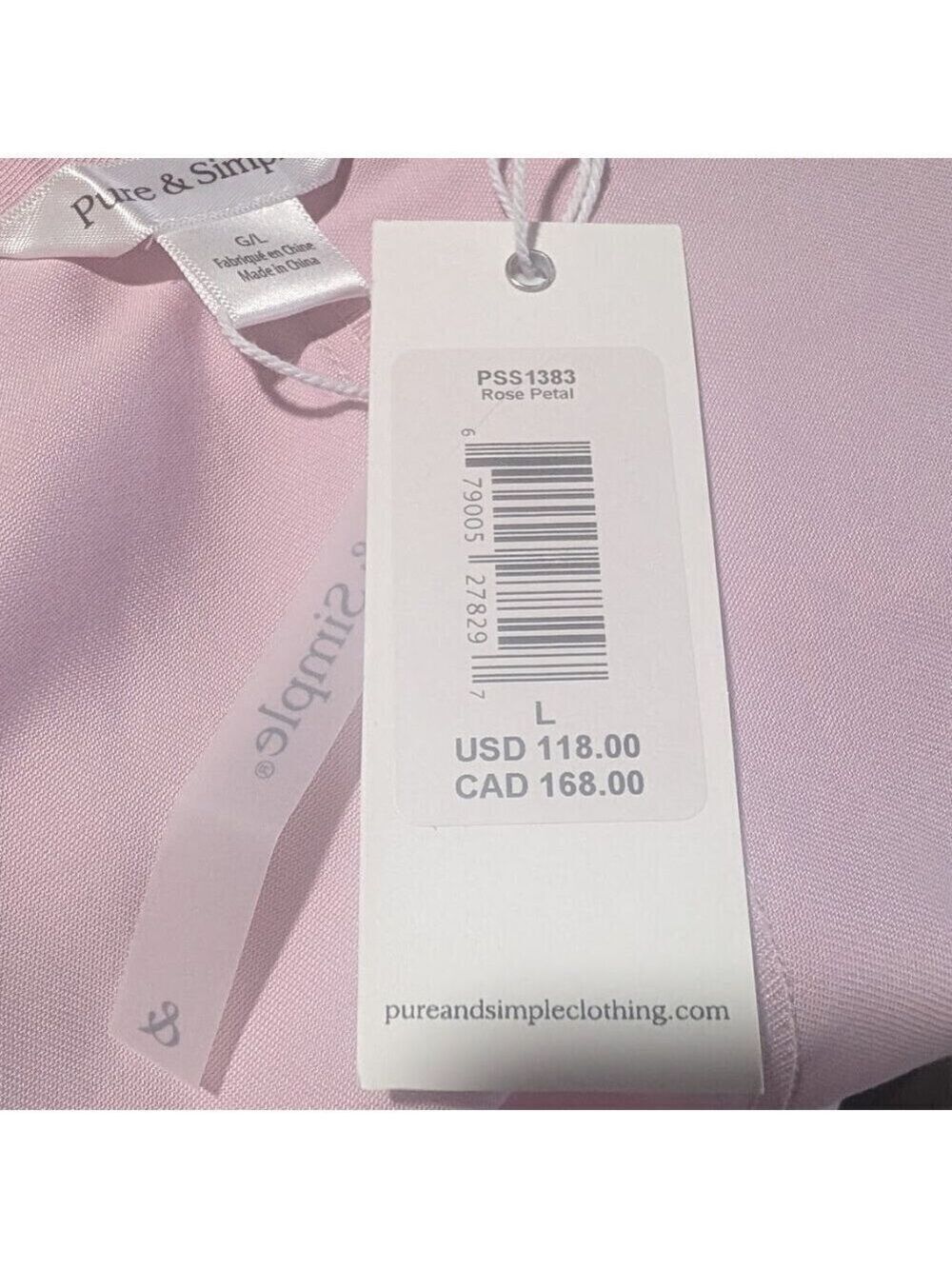 Pure & Simple | Monaco Short In Rose Petal - Picture 7 of 11